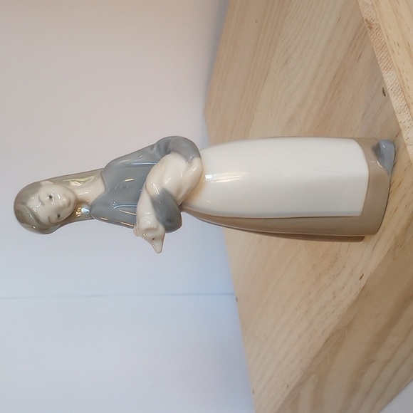 Lladro Other - Lladro girl with pig 7 inches